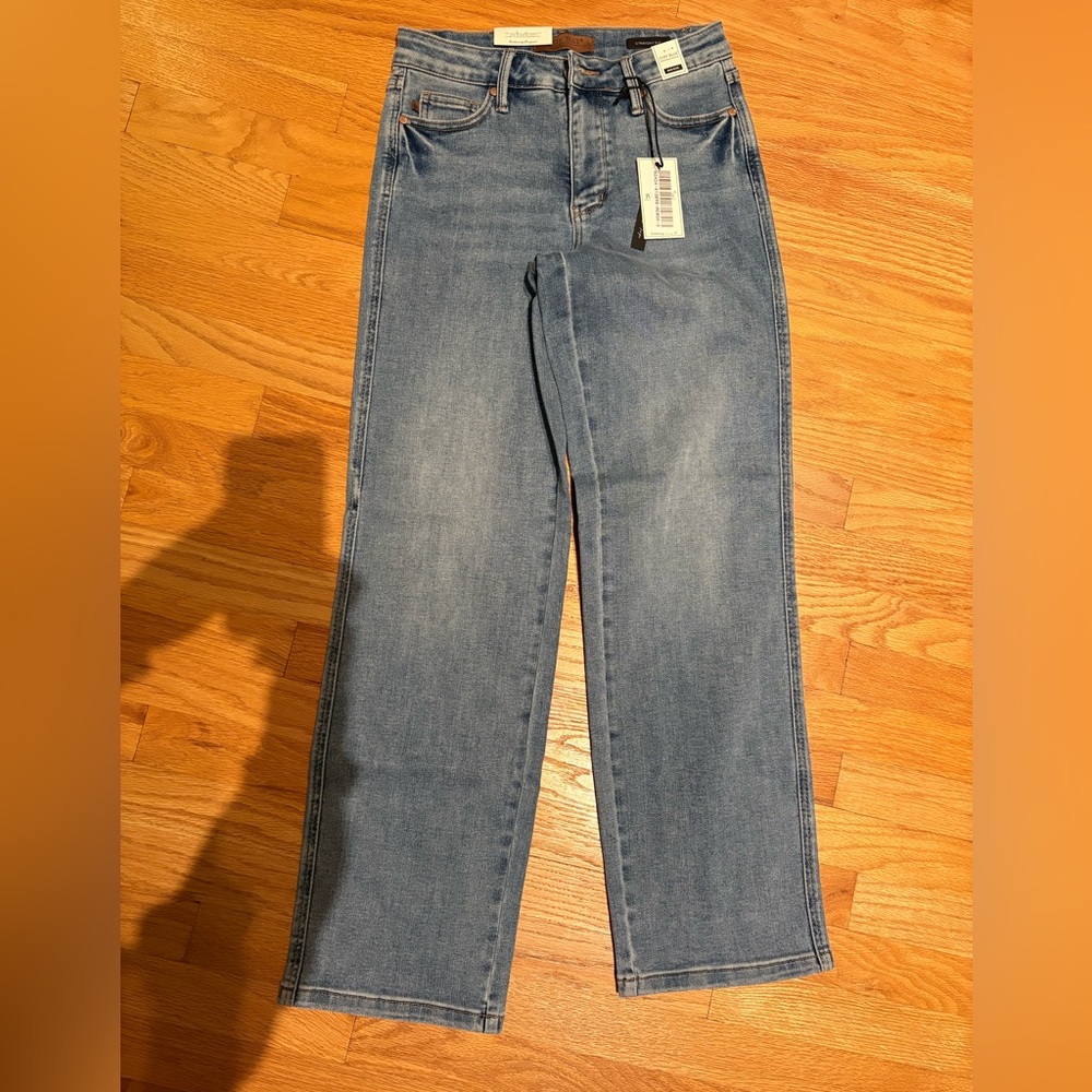 Judy Blue Light Blue Straight Leg Jeans
